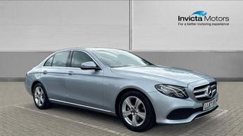 Mercedes E Class E220d SE 4dr 9G-Tronic Saloon Auto with Ivory Leather  Sat Nav  