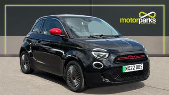 Fiat 500 70kW Red 24kWh 3dr Auto (Rear Parking Sensors)(Cruise Control/Sp