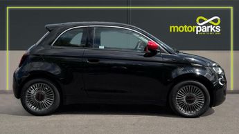 Fiat 500 70kW Red 24kWh 3dr Auto (Rear Parking Sensors)(Cruise Control/Sp