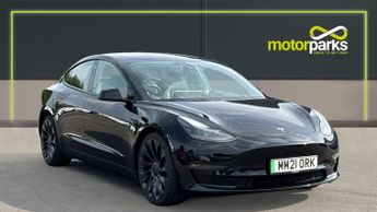 Tesla Model 3 Performance AWD 4dr (Performance Upgrade) Auto (Heated Front Sea