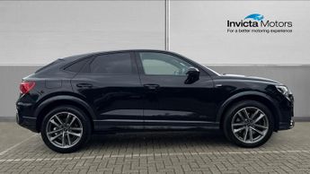 Audi Q3 45 TFSI e Black Edition 5dr S Tronic Auto with P/Tailgate  Apple