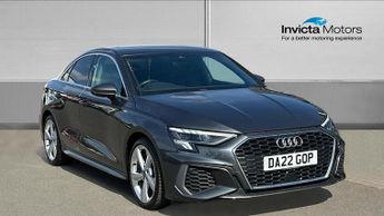 Audi A3 35 TFSI S Line 4dr S Tronic - MMI Navigation - Rear Parking Sens