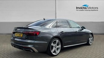 Audi A4 35 TFSI S Line 4dr S Tronic Auto with B and O Audio  Carplay  Co