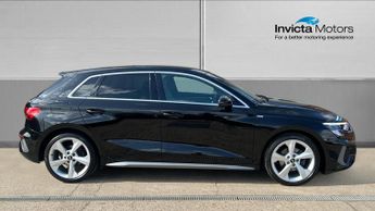 Audi A3 35 TFSI S Line 5dr S Tronic with 18inch Alloys  Lt Grey S Line L