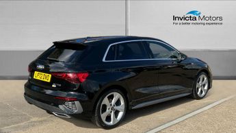 Audi A3 35 TFSI S Line 5dr S Tronic with 18inch Alloys  Lt Grey S Line L
