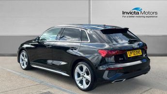 Audi A3 35 TFSI S Line 5dr S Tronic with 18inch Alloys  Lt Grey S Line L
