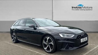 Audi A4 40 TFSI 204 Black Edition 5dr S Tronic Auto with 1 Owner  Carpla