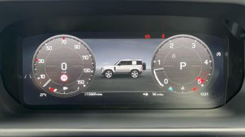 Land Rover Defender 3.0 D250 X-Dynamic HSE 90 3dr Auto With Climate Front Seats and 