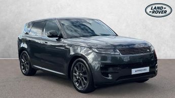 Land Rover Range Rover Sport 3.0 P440e SE 5dr Auto With Fixed Panoramic Roof and Head-up Disp