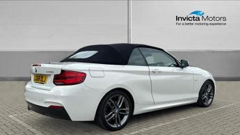BMW 2 Series 220i M Sport 2dr (Nav) Convertible Step Auto