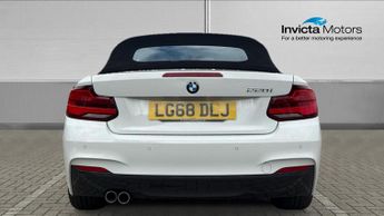 BMW 2 Series 220i M Sport 2dr (Nav) Convertible Step Auto