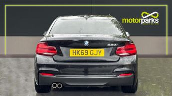 BMW 2 Series 220i M Sport 2dr (Nav) Step Auto (Front/Rear Parking Sensors)(He