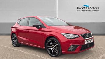 SEAT Ibiza 1.0 TSI 110 FR Edition 5dr with Apple Carplay  Air Con  Computer