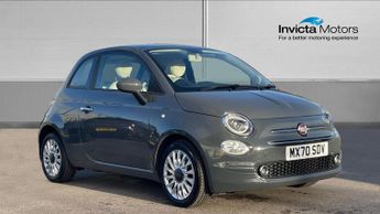 Fiat 500 1.0 Mild Hybrid Lounge 3dr - DAB Radio - Glass Roof - Rear Parki