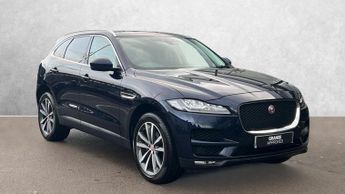 Jaguar F-Pace 2.0 Portfolio AWD With Fixed Panoramic Roof and Meridian Sound S
