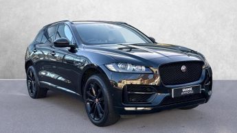 Jaguar F-PACE 2.0 R-Sport 5dr Auto AWD With Heated Front Seats and Fixed Panor