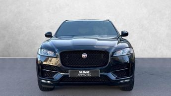 Jaguar F-PACE 2.0 R-Sport 5dr Auto AWD With Heated Front Seats and Fixed Panor