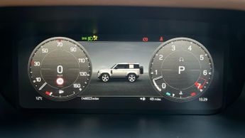 Land Rover Defender 3.0 P400 X 90 3dr Auto With Climate Seats and Folding Fabric Roo