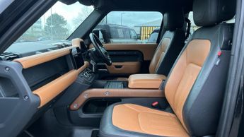 Land Rover Defender 3.0 P400 X 90 3dr Auto With Climate Seats and Folding Fabric Roo