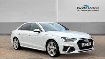 Audi A4 40 TFSI 204 S Line 4dr S Tronic Auto with 1 Owner  Apple Carplay