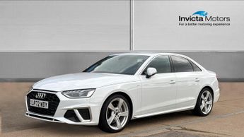 Audi A4 40 TFSI 204 S Line 4dr S Tronic Auto with 1 Owner  Apple Carplay