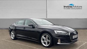 Audi A5 35 TDI Sport 5dr S Tronic Auto with Leather  ECC  Carplay  Sat N