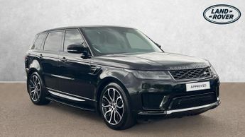 Land Rover Range Rover Sport 3.0 D300 HSE Silver 5dr Auto With Heated Front and Rear Seats an