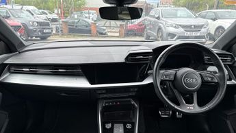 Audi A3 30 TFSI S Line 5dr S Tronic (Navigation)(Rear Parking Sensors)(C