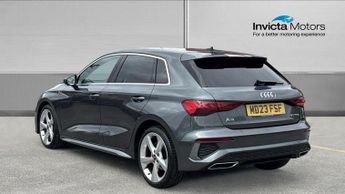 Audi A3 30 TFSI S Line 5dr S Tronic (Navigation)(Rear Parking Sensors)(C
