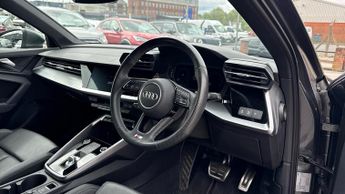 Audi A3 30 TFSI S Line 5dr S Tronic (Navigation)(Rear Parking Sensors)(C