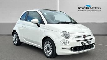 Fiat 500 1.0 Mild Hybrid Dolcevita (Part Leather) 3dr (Apple Carplay/Andr