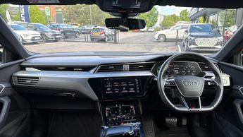 Audi e-Tron 300kW 55 Quattro 95kWh Black Edition 5dr Auto (Navigation)(Heate