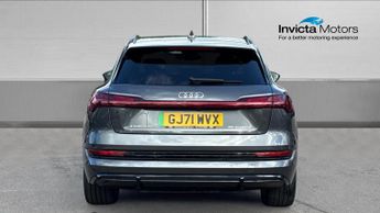 Audi e-Tron 300kW 55 Quattro 95kWh Black Edition 5dr Auto (Navigation)(Heate