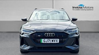 Audi e-Tron 300kW 55 Quattro 95kWh Black Edition 5dr Auto (Navigation)(Heate