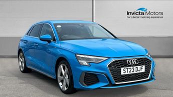 Audi A3 30 TFSI S Line 5dr (Navigation)(Rear Parking Sensors)(Cruise Con