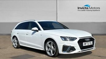 Audi A4 40 TFSI 204 S Line 5dr S Tronic Auto with Privacy Glass  Nav  Vi