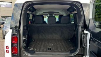 Land Rover Defender 3.0 D250 Hard Top 5dr Auto With Rear Seat Conversion and Heated 