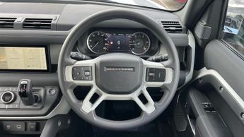 Land Rover Defender 3.0 D250 Hard Top 5dr Auto With Rear Seat Conversion and Heated 