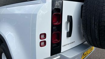 Land Rover Defender 3.0 D250 Hard Top 5dr Auto With Rear Seat Conversion and Heated 