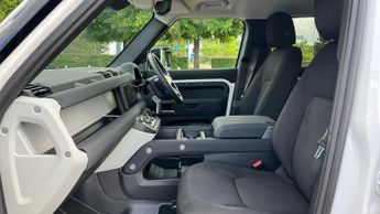 Land Rover Defender 3.0 D250 Hard Top 5dr Auto With Rear Seat Conversion and Heated 