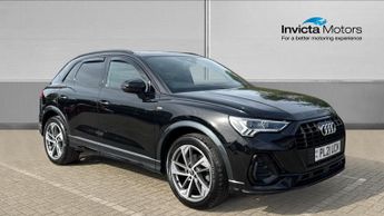 Audi Q3 35 TFSI Black Edition 5dr S Tronic with Privacy  Nav  Carplay an