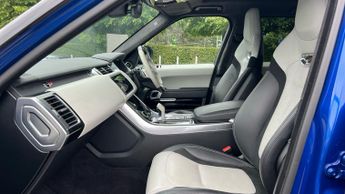 Land Rover Range Rover Sport 5.0 V8 S/C 575 SVR 5dr Auto With Heated Front and Rear Seats and