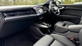 Audi Q4 e-Tron 210kW 45 Quattro 82kWh Black Edition 5dr Auto with Apple Carplay
