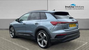 Audi Q4 e-Tron 210kW 45 Quattro 82kWh Black Edition 5dr Auto with Apple Carplay