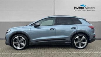 Audi Q4 e-Tron 210kW 45 Quattro 82kWh Black Edition 5dr Auto with Apple Carplay