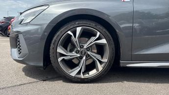 Audi A3 30 TFSI S Line 5dr S Tronic (Comfort+Sound Pack)(Rear Parking Se