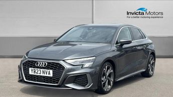 Audi A3 30 TFSI S Line 5dr S Tronic (Comfort+Sound Pack)(Rear Parking Se