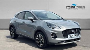 Ford Puma 1.0 EcoBoost Hybrid mHEV Titanium 5dr (Rear Parking Sensors)(Cli