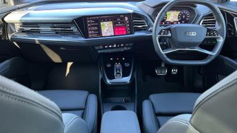 Audi Q4 e-Tron 210kW 45 82kWh Black Edition 5dr Auto -Low Mileage - Technology 