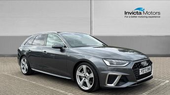 Audi A4 40 TFSI 204 S Line 5dr S Tronic Auto with Apple CarPlay  Rear Vi